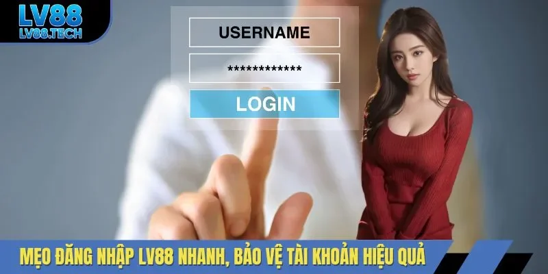 Mẹo đăng nhập LV88 nhanh, bảo vệ tài khoản hiệu quả